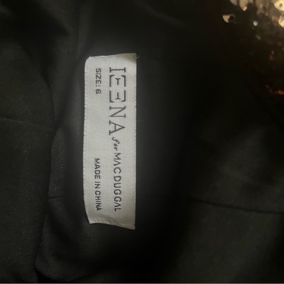 Mac Duggal size 6 Cowl back sequin trumpet gown Bronze/gold - Picture 4 of 6